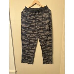 Men's vintage green camo Little Sleepies Bamboo Pajama pants medium